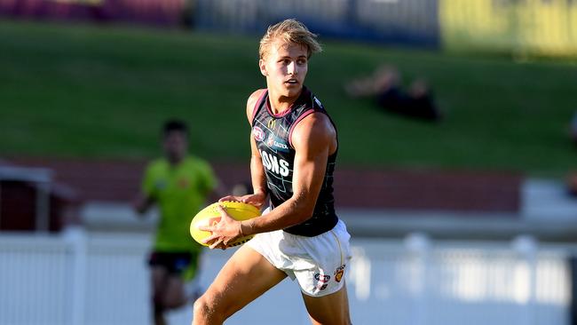 Kai Lohmann has jumped into SuperCoach rookie calculations. Picture: Bradley Kanaris/Getty Images