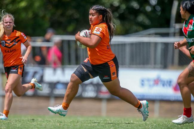 Lishainah Ulugia was excellent for the Tigers.