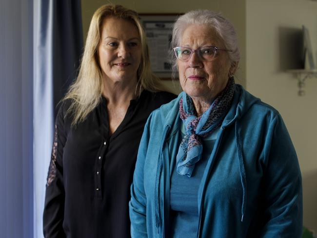 Ms Costigan’s aunt Maria and grandmother Margaret have been left shattered by her murder. Picture: Sean Davey