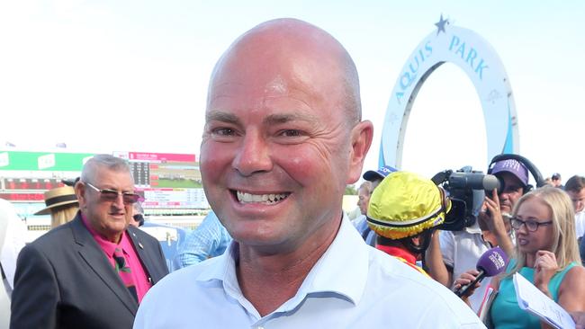 Trainer Matthew Dunn looks set for a big day at Lismore. Photo by Richard Gosling