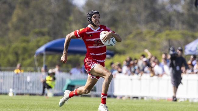 Men's Koori Knockout grand final, Walgett Aboriginal Connection vs Wiradjuri Aboriginal Rivers. Picture: Andrea Francolini