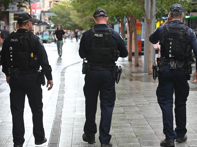 14/3/24. Rundle Mall Police Patrols.Picture: Keryn Stevens