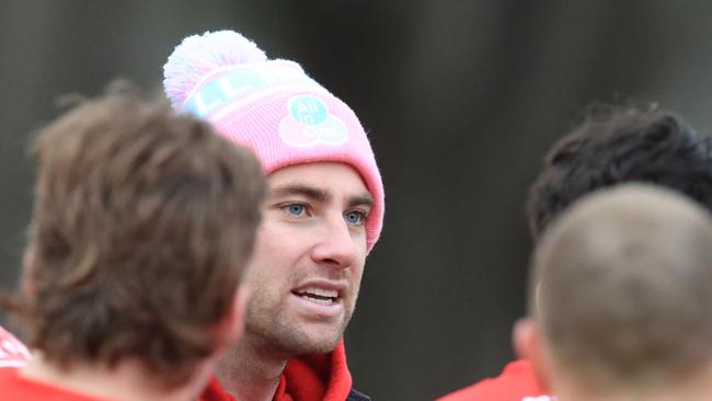 Corio coach Joel Bennett appears on track to return for round 1. Picture: Mark Wilson