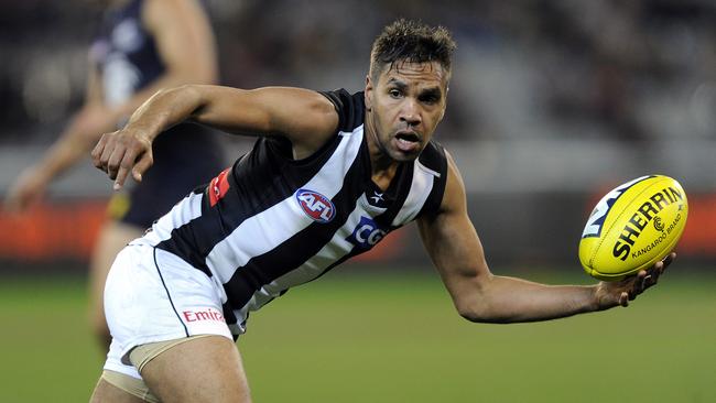 Andrew Krakouer during his Collingwood playing days. Picture: AAP/Joe Castro