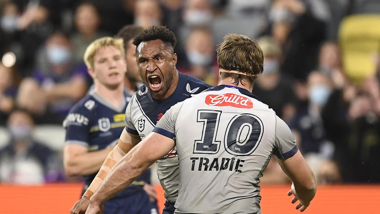 Melbourne were heavy favourites heading into the game, but only just managed to beat the massive outsider Cowboys. Picture: Getty Images.