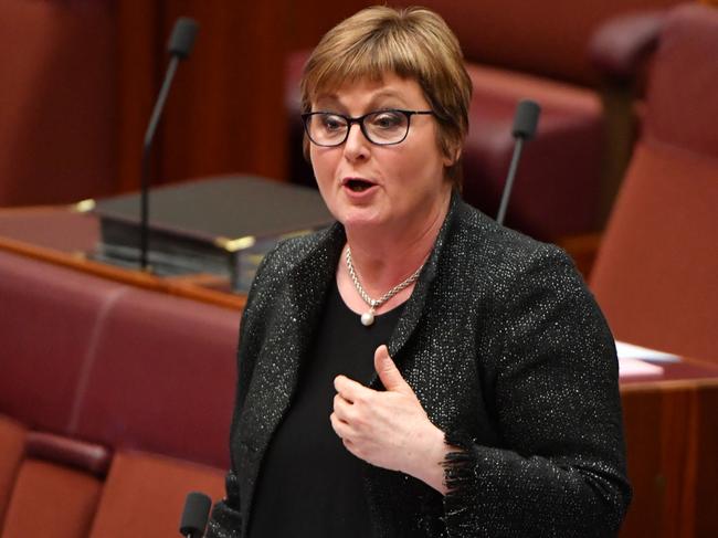 Defence Minister Linda Reynolds during Question Time on Tuesday. Picture: AAP