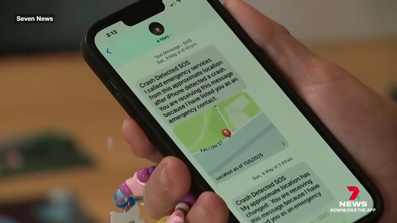 Mother mourns son’s death in car crash after chilling text message