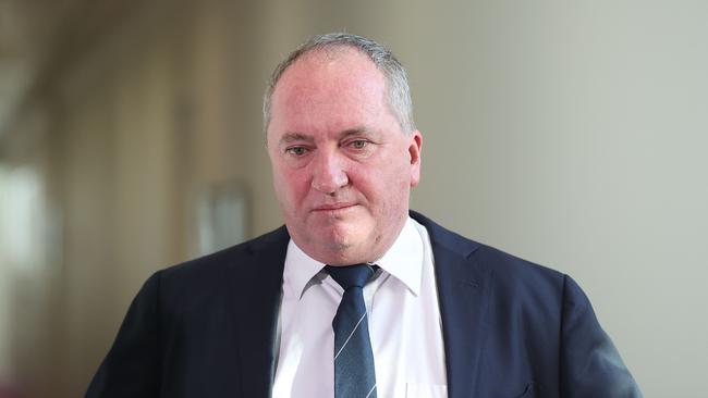 Nationals leader and Deputy Prime Minister Barnaby Joyce in Canberra on Monday. Picture: Gary Ramage