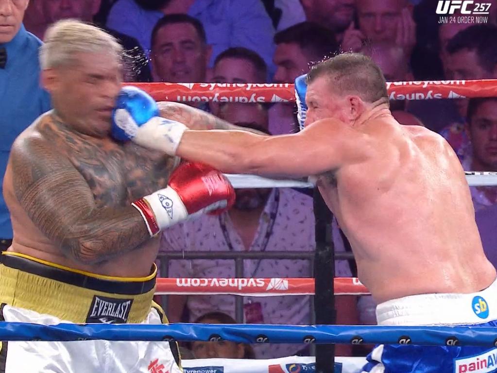 Paul Gallen Vs Mark Hunt Boxing Result Con Ange Carl Webb Postfi