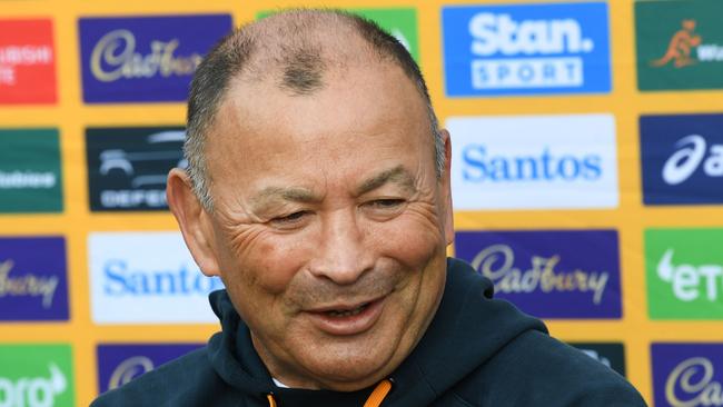 Eddie Jones is looking for a much better performance from the Wallabies. Picture: Lee Warren/Gallo Images