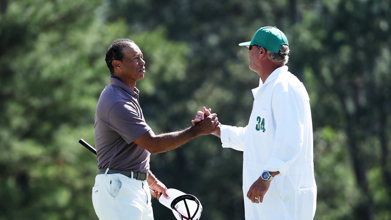 Tiger is chasing a sixth Masters victory. (Photo by Warren Little/Getty Images)