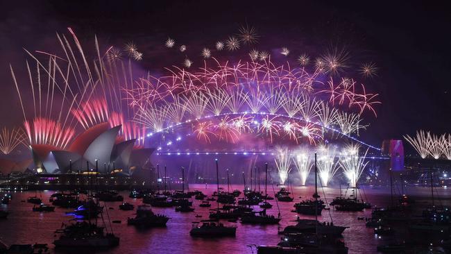 Event experts said demolishing Glebe Island port would put events like Sydney’s NYE fireworks at risk. Picture: Sam Ruttyn