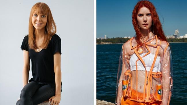 Umina Beach's Phoebe Blogg’s winning jacket design made it to Fashion Week in Sydney