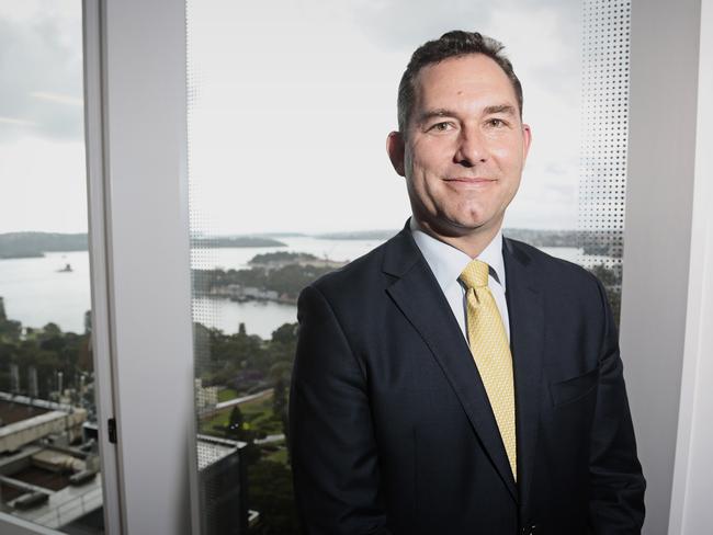 Westpac head of retail and business banking Jason Yetton addresses Trans-Tasman Business circle lunch.Photographer: Adam Yip