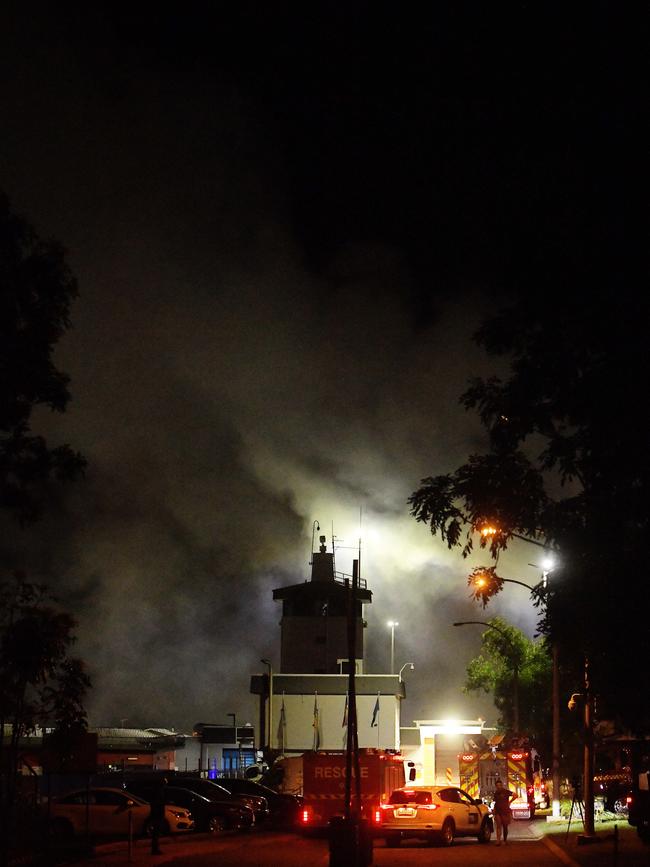 Don Dale detention centre was set on fire last year. Picture: Keri Megelus