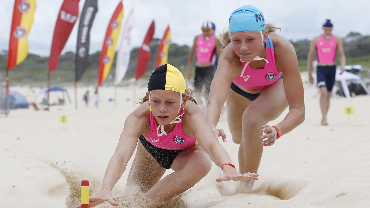 L to R: Macy Boisvert from WA and Kaitlyn Williams from NSW are two to watch at the Australian surf life saving championships in 2024. Picture; John Appleyard