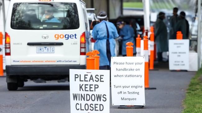 Authorities are urging people to come forward for testing. Picture: Ian Currie