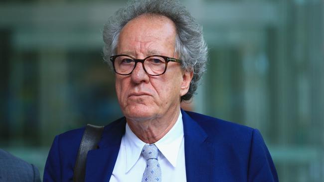 Geoffrey Rush sued The Daily Telegraph over a series of articles published in late 2017. Picture: Mark Evans