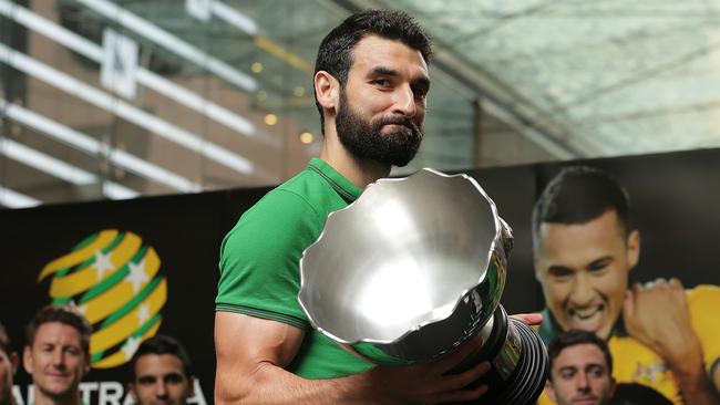 Socceroos captain Mile Jedinak is also battling an ankle complaint.