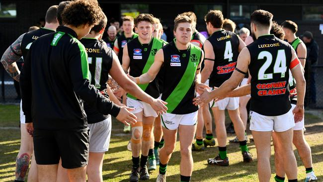 Doveton had both the reserves and seniors in the first semi final. (Photo by Josh Chadwick)