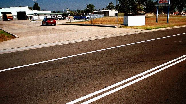 Little did she know what would flow from driving across double white lines to enter a service station on Stenner Street.