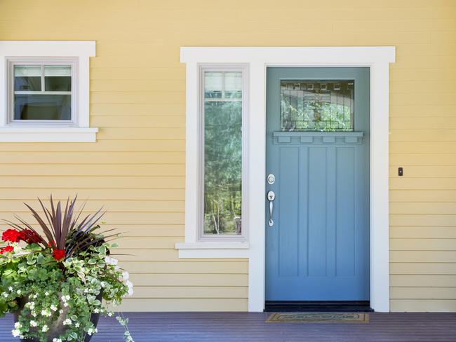 Start your makeover at the front door. Picture: iStock