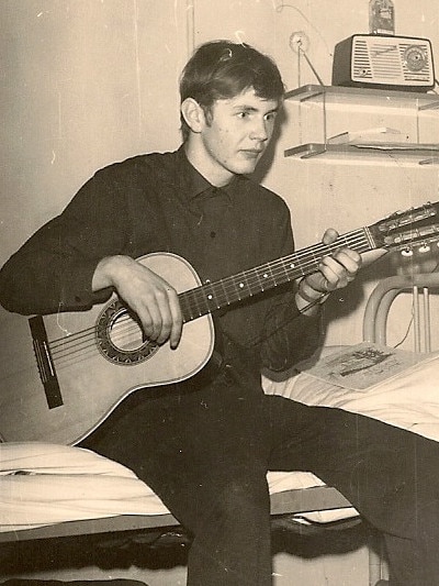 Albrecht Dittrich as a young man before being recruited by the KGB. Picture: Supplied