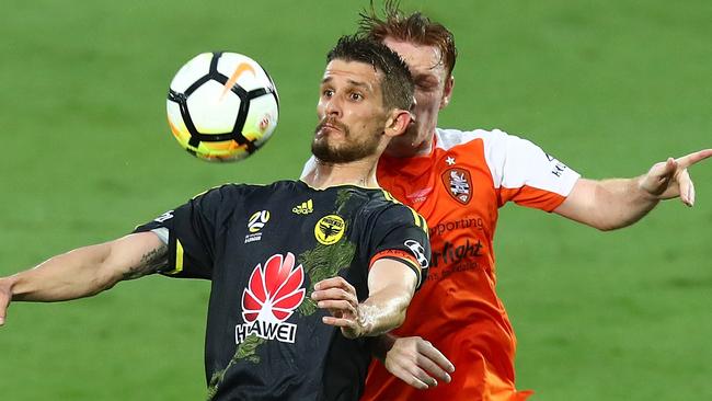 New Melbourne City signing Dario Vidosic quit Wellington earlier this month. Picture: Getty Images