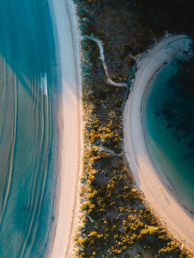 The best way to see the region in all its glory is from the sky. Picture: Eurobodalla Shire.