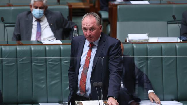 Deputy Prime Minister Barnaby Joyce said he “agreed” with Jenny. Picture: NCA Newswire/Gary Ramage