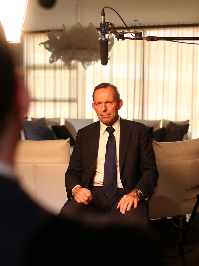 Former Prime Minister Tony Abbott appears in the Sky News documentary. Picture: Supplied