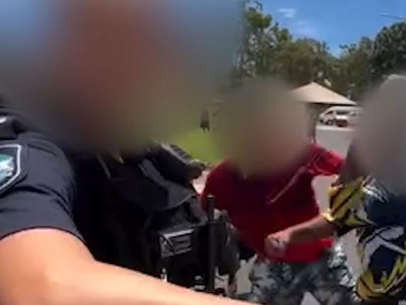 Members of the Queensland Police Service were captured on camera hesitating to intervene in several brawls between Indigenous communities in Far North Queensland. It comes as the service says it is trying to mediate in a culturally safe way amid rising local tensions. Footage shows a number of community members getting into seperate physical altercations.