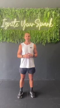 Wattfit owner Jacob Watson says thank you