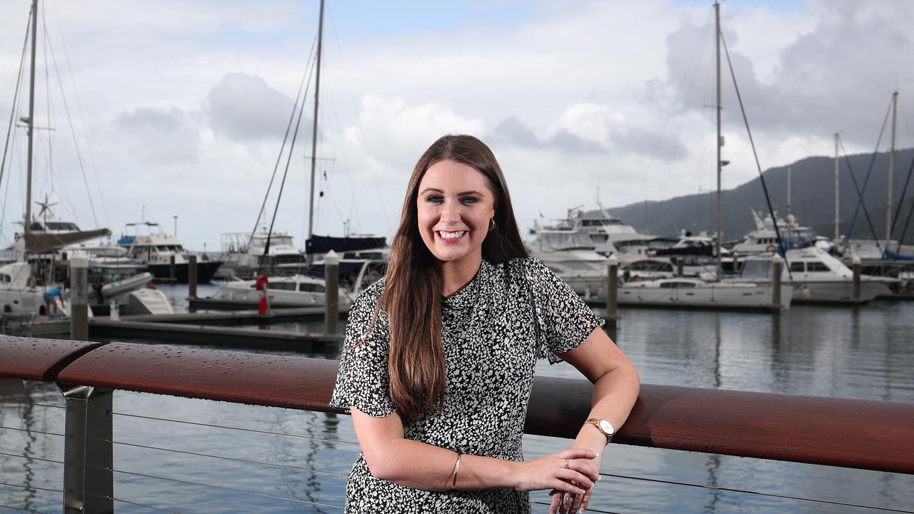 Queensland Environment Minister Meaghan Scanlon has visited Cairns and the Great Barrier Reef only weeks after being sworn in to her new role. Picture: Brendan Radke