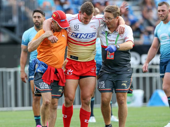 Tom Gilbert has had a luckless run with injuries. Picture: NRL Photos