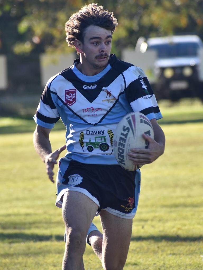 A-grade action between Norths and Gladstone Valleys at the inaugural TBMMBEKIND Day at the Gymmy Grounds, Rockhampton, on July 20, 2024.