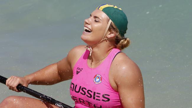 Paddler Natalia Drobot from Aussies.