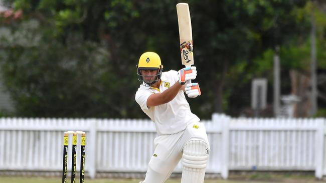 West batsman Blake Edwards Ipswich Vs Wests Saturday December 3, 2022. Picture, John Gass