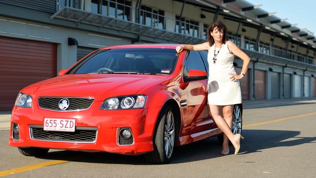 Townsville Mayor Jenny Hill, pictured at Reid Park in 2016, is concerned of the impact that Holden’s axing could have on the Supercars.