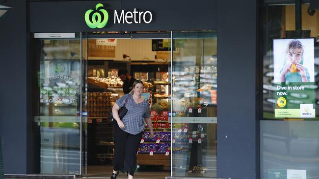 Woolworths stores have stopped selling Australia Day merchandise. Picture: NCA NewsWire/Tertius Pickard