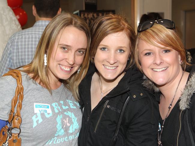 Jaylene Ross, Kellie Mills and Cassie Guihenneuc