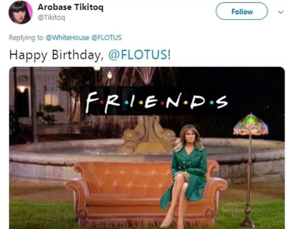 The White House birthday photo of FLOTUS has spawned an array of amusing memes