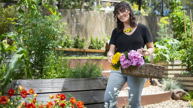 Horticulturalist Chloe Thomson. Picture: Gerard Hynes