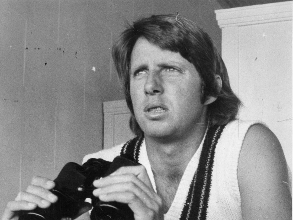 Australian cricketer Jeff Thomson in 1978.