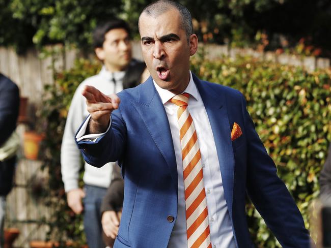 WEEKEND TELEGRAPH - 19/6/21Auction at 67 Forsyth St in West Ryde which sold for $1.65M.  Auctioneer Michael Garofolo pictured.  Picture: Sam Ruttyn