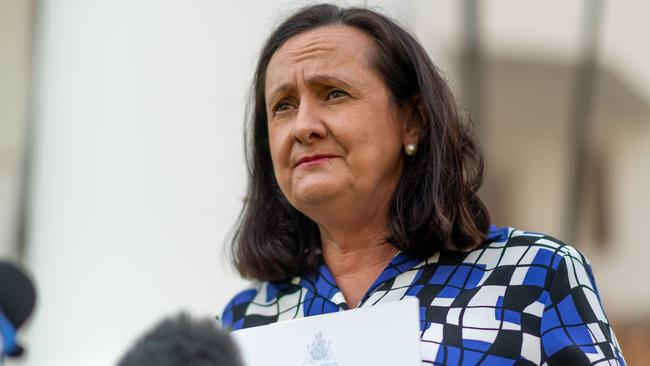 Independent MLA Robyn Lambley said the government has repealed legislation that will harm communities in the Northern Territory. Picture: Che Chorley