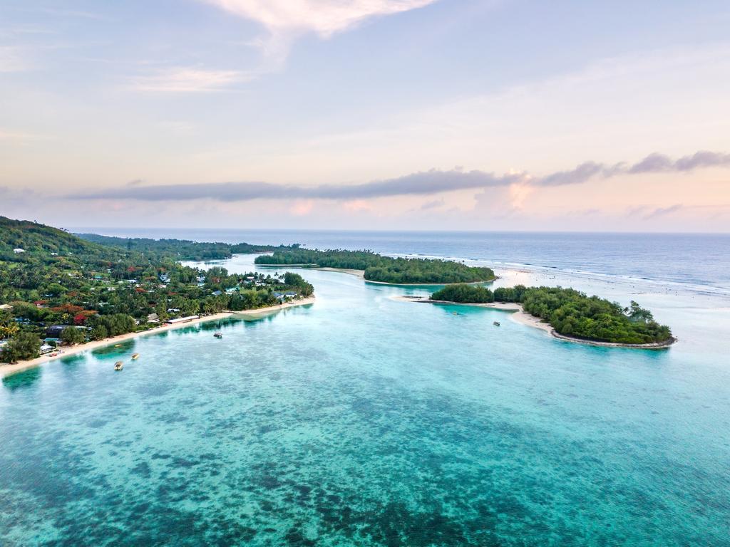 Rarotonga, the hub of the Cook Islands, sits about half way between New Zealand and Hawaii. Picture: istock