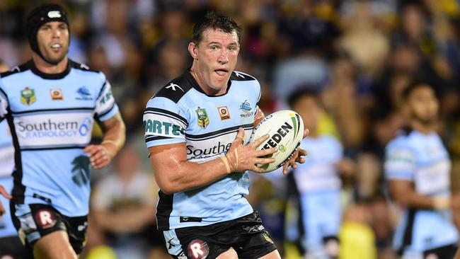 Paul Gallen could be back within six weeks. Picture: Wesley Monts