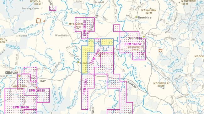 Devils Gold Mining is part of the hunt at Woolooga.