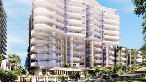 Plans lodged with council for the Kirra Beach hotel redevelopment.